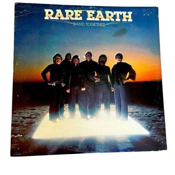 RARE EARTH BAND TOGETHER LP 1978 VINTAGE VINYL RECORD VG+ CONDITION - Picture 1 of 8
